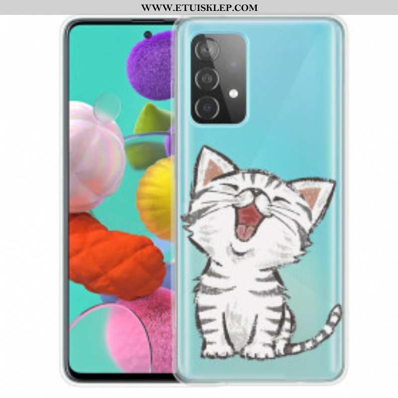 Etui do Samsung Galaxy A52 4G / A52 5G / A52s 5G Słodki Kociak